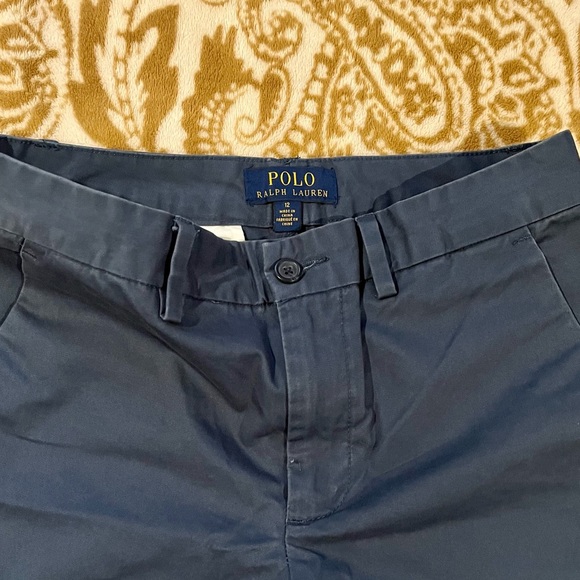 Boys Polo Ralph Lauren navy pants size 12 - Picture 3 of 4